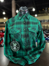 Load image into Gallery viewer, Ladies Shamrock Flannel