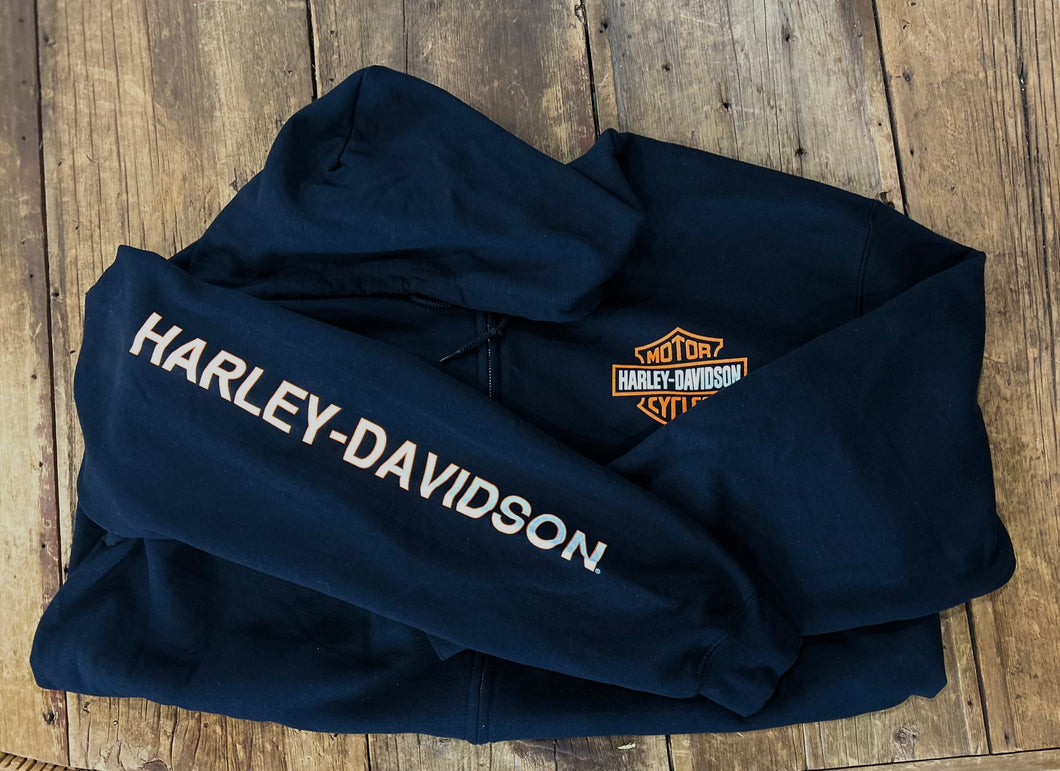 Bar&Shield Zip Hoodie