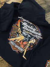 Load image into Gallery viewer, Flame Skull Hoodie