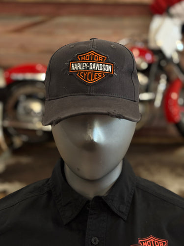HD Distressed B&S Hat