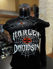 Load image into Gallery viewer, LADIES GLITTER WEB LONGSLEEVE