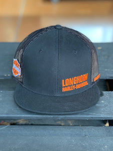 Longhorn H-D Flatbill Hat