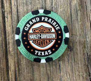Custom Dealer Poker Chip