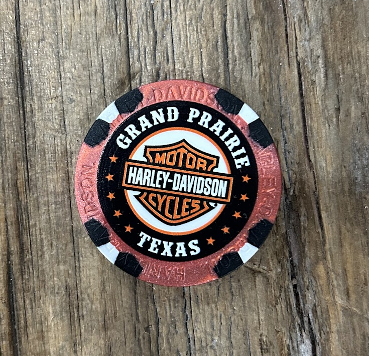 Custom Dealer Poker Chip